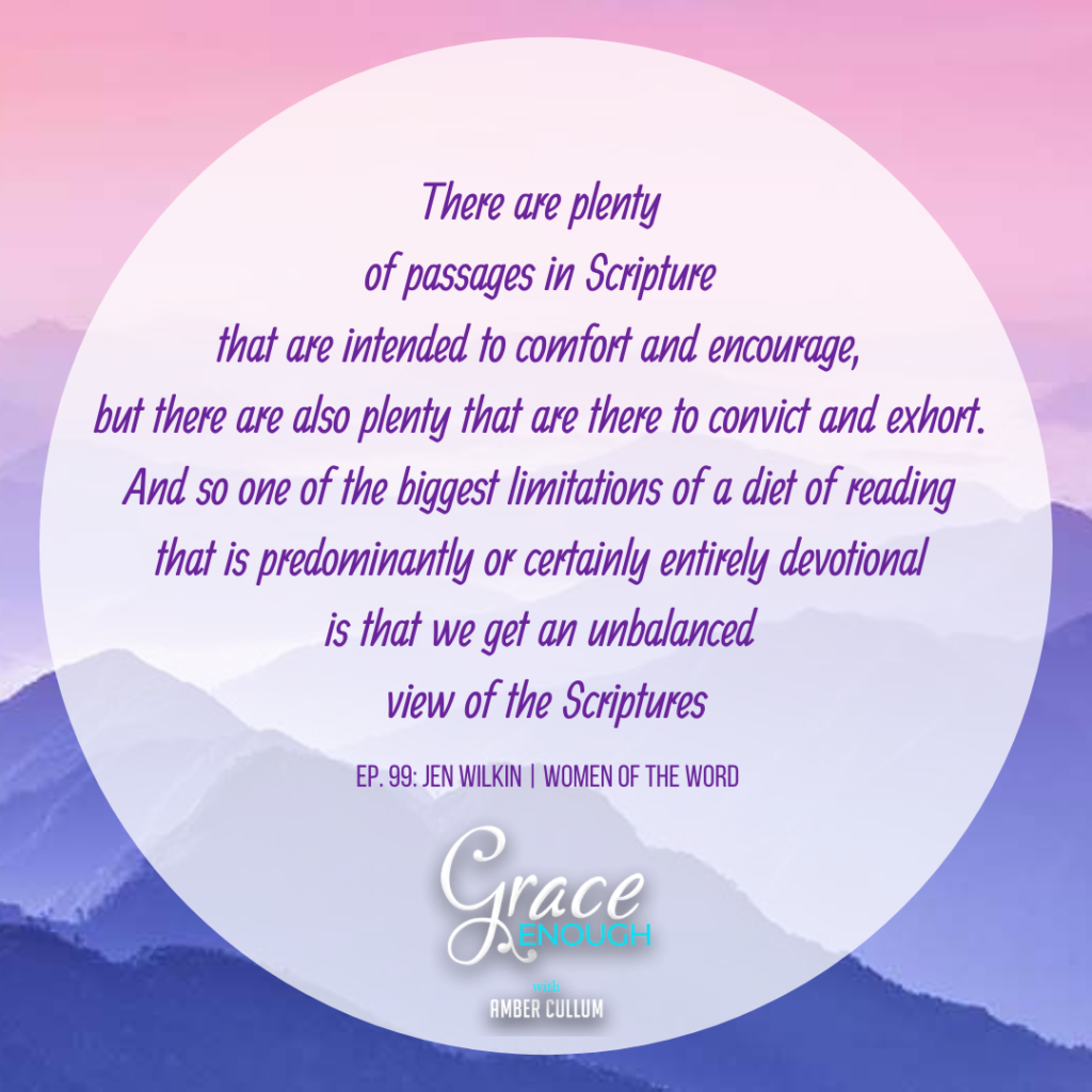 Jen Wilkin Quote on Grace Enough Podcast