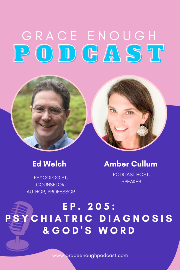 Psychiatric Diagnosis and God's word with Ed Welch