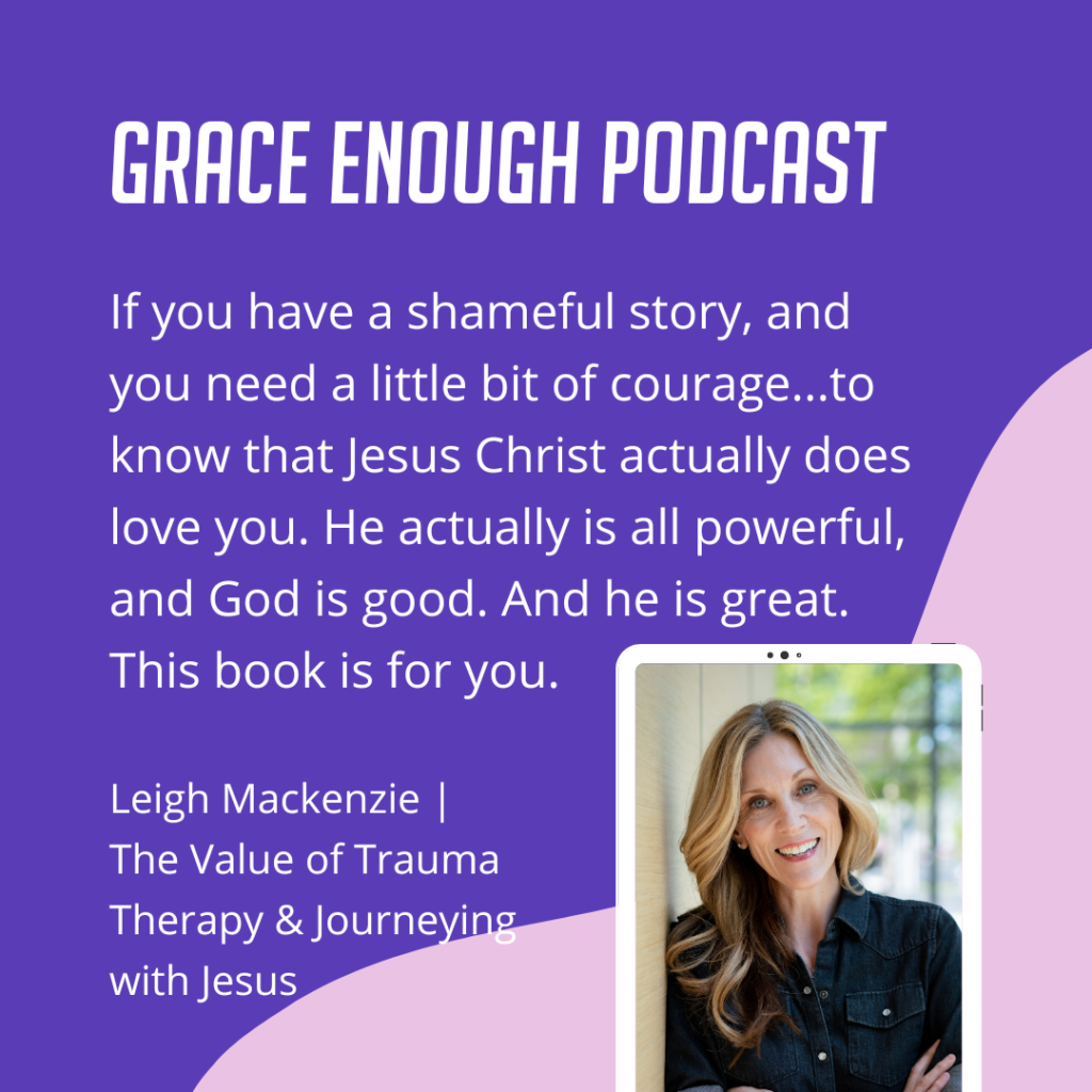 If you have a shameful story, and you need a little bit of courage...to know that Jesus Christ actually does love you. He actually is all powerful, and God is good. And he is great. This book is for you.