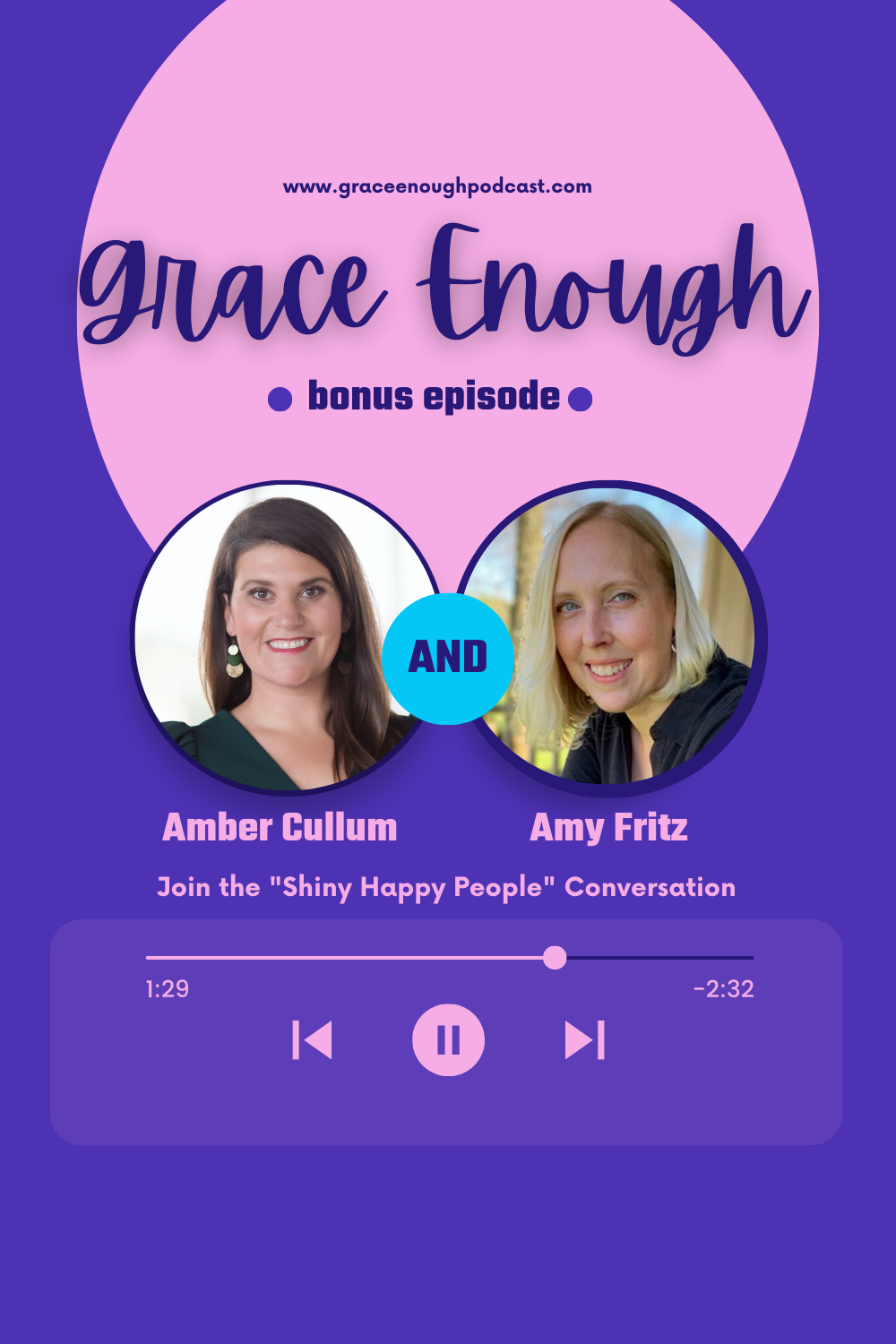 Join the Shiny Happy People Conversation with Amber Cullum and Amy Fritz
